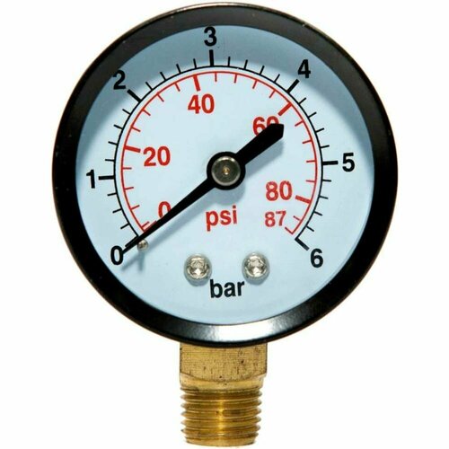 Манометр радиальный Vodotok KF-308 6 бар 40мм -2060С резьба наруж 14 510₽