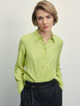 Блуза Zarina, размер XL (RU 50)/170, светло-зеленый