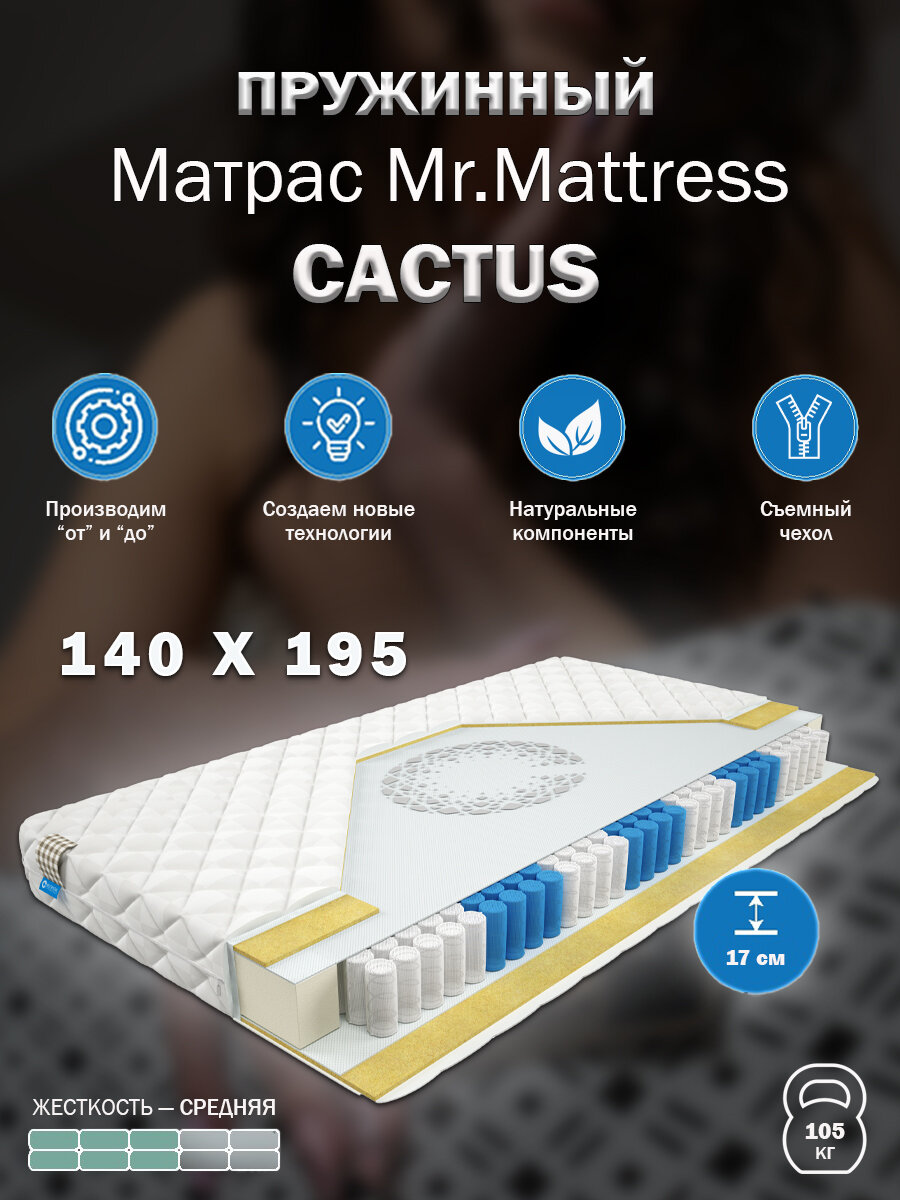 Матрас Mr. Mattress CACTUS 140x195