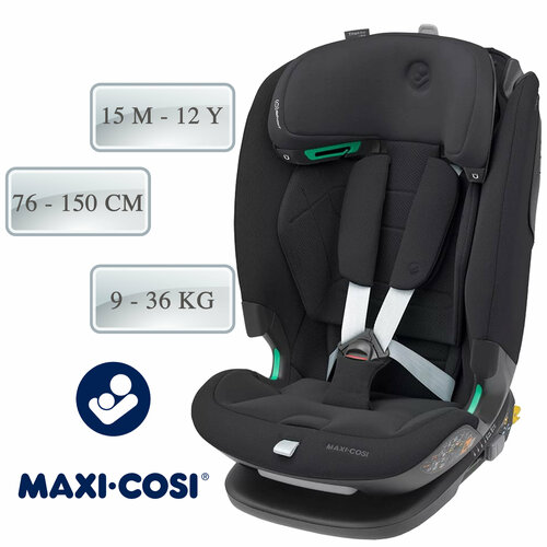 Детское автокресло Maxi-Cosi Titan Pro i-Size authentic graphite группа 1 2 3 от 9 до 36 кг maxi cosi titan pro