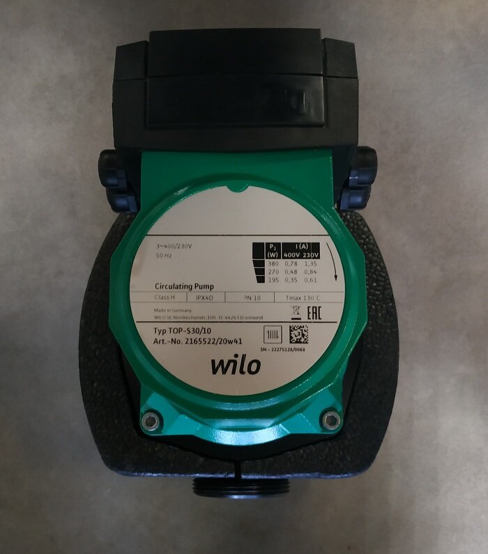 Циркуляционный насос Wilo TOP-S 30/10 (3-400/230 V, PN 10) 2165522