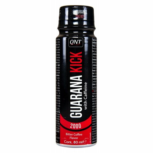 фото Guarana kick, 80 мл, bitter coffee / горький кофе qnt