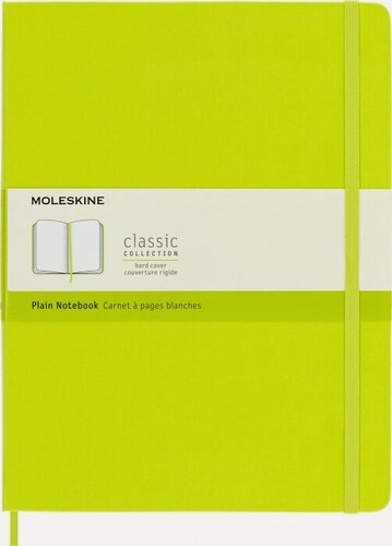 Изображение товара Moleskine QP092C2 Блокнот moleskine classic, xlarge 190х250 мм, 192 стр, нелинованный, твердая обложка, лайм