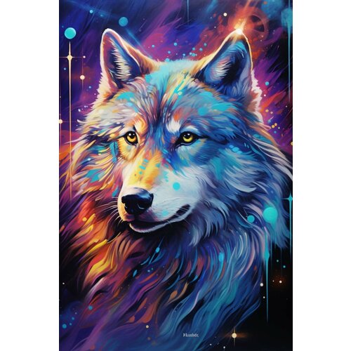 Картины по номерам на подрамнике 40х50 см животные черно-белая волк GX46515 картина по номерам пейзаж зима на подрамнике 40х50см gx 46271