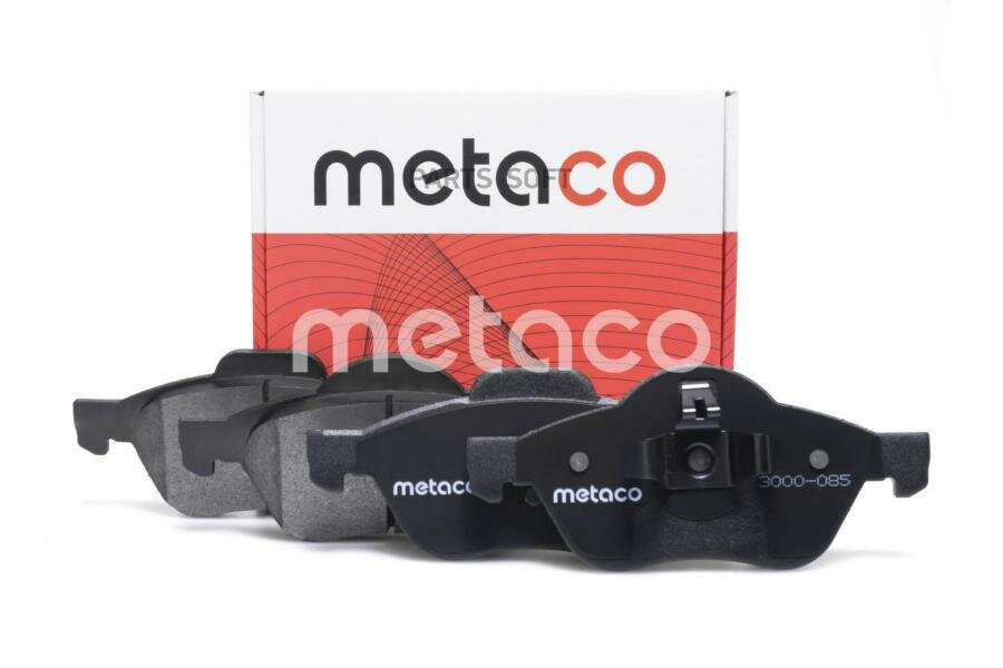 METACO 3000-085 Колодки тормозные передние к-кт