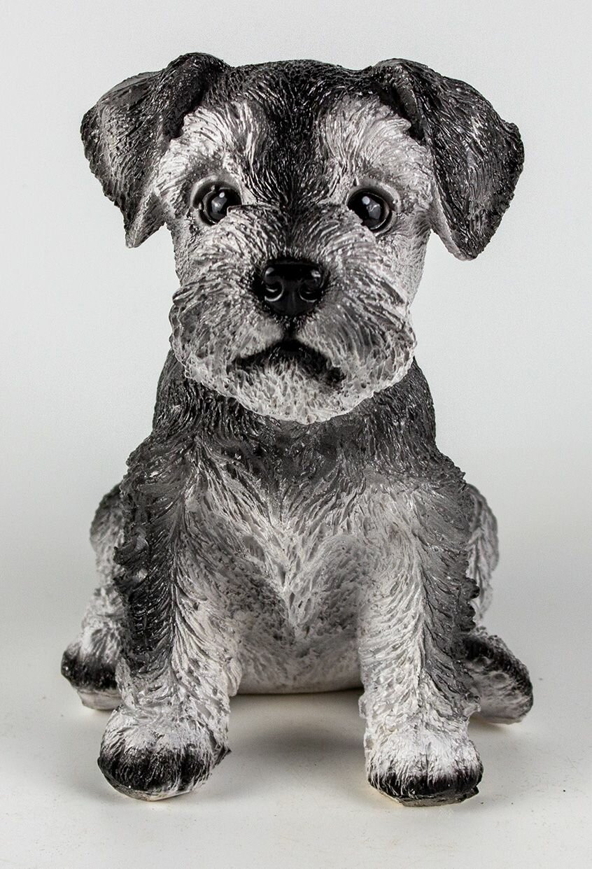 фото Копилка для денег "Терьер", 18 см, гипс