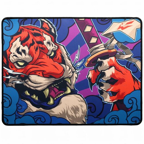 Коврик для мышки 450 мм x 350 мм x 4 мм L большой игровой коврик для мыши резиновый компьютерный коврик для мыши коврик на стол письменный для мыши TechFurn 1 шт 3490₽