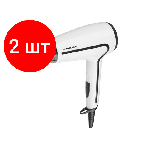 Комплект 2 штук Фен NORMANN AHD-420 1500 Вт 2 режима холод обд складная ручка 163100₽