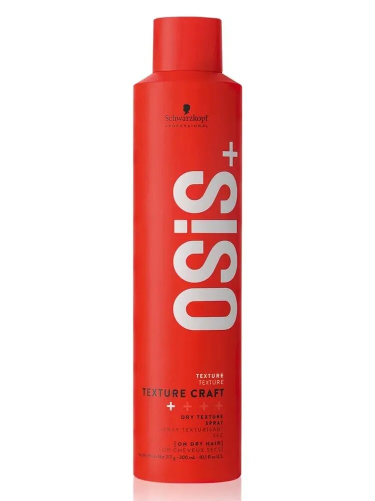 Schwarzkopf Professional / Сухой спрей OSIS+ средней фиксации texture craft, 300 мл