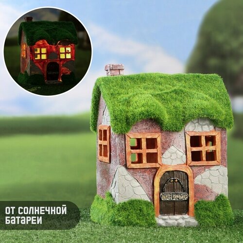 Садовый фонарь Домик Хоббита 16х10х22см 3800₽