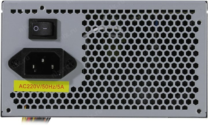 Блок питания ATX Exegate EX282069RUS 550W, 12cm fan, 24p+4p, 6/8p PCI-E, 3*SATA, 2*IDE, FDD - фото №13