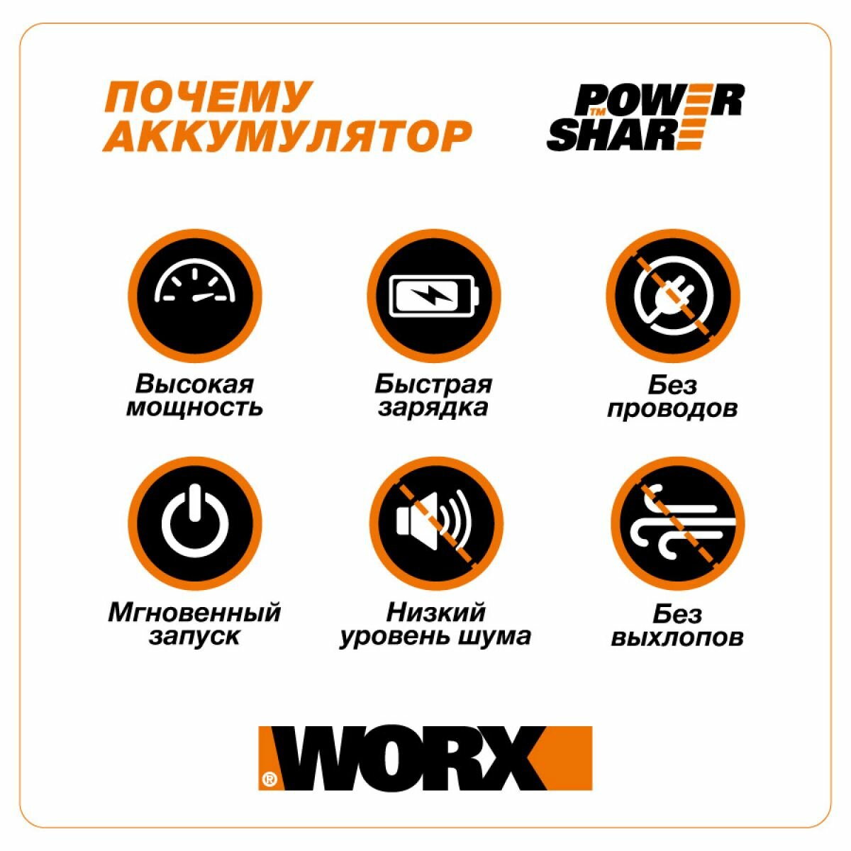 Аккумулятор для электроинструмента Worx - фото №16