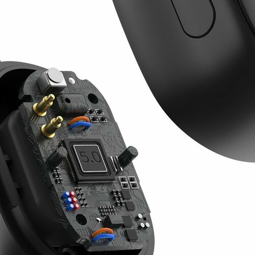 Наушники беспроводные Baseus WM01 Plus TWS вакуумные BT50 40800 мАч микрофон чёрные 523400₽