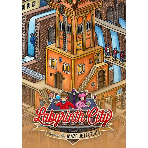 Labyrinth City: Pierre the Maze Detective (Steam; PC; Регион активации все страны) lords of the fallen ancient labyrinth steam pc регион активации все страны