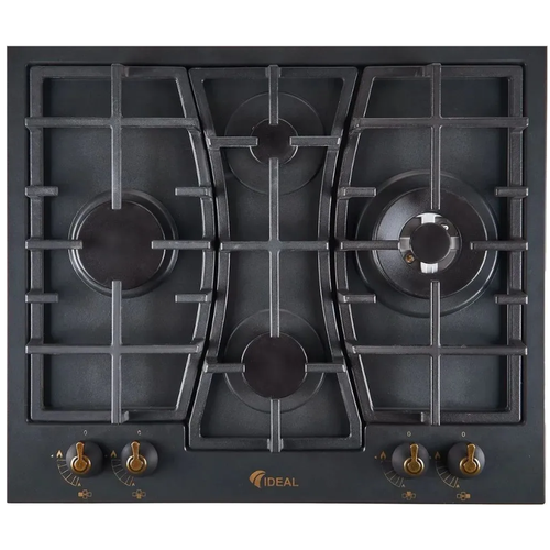Газовая варочная панель Ideal 35227N черный 14742₽