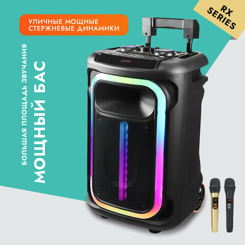 Колонка портативная беспроводная RX-1538 Bluetooth с караоке микрофон 2999000₽