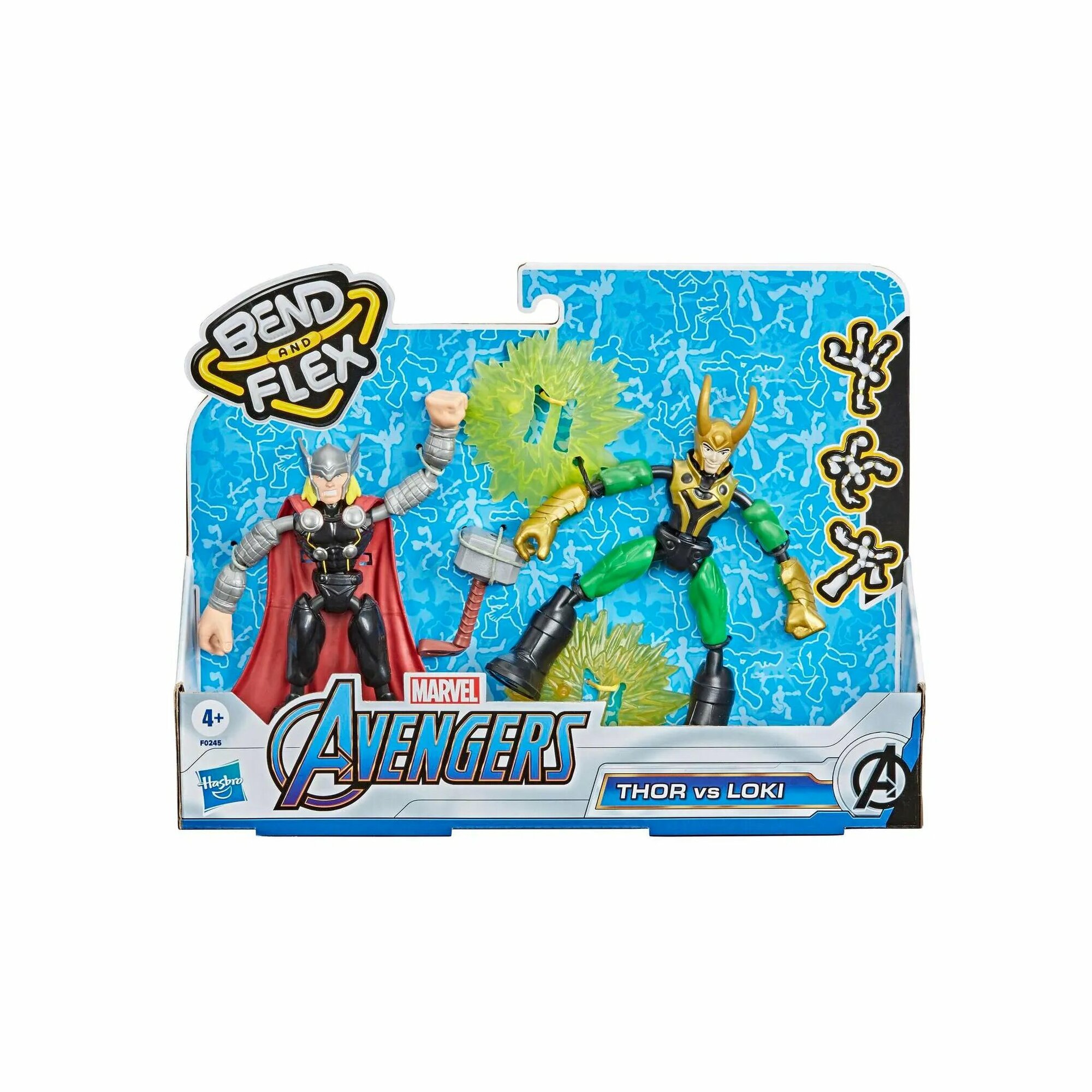Фигурка AVENGERS Бенди Мстители Тор и Локи [f02455l0] - фото №14