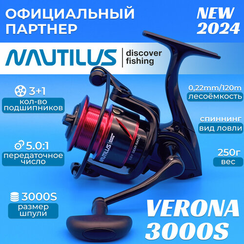 фото Катушка nautilus verona 3000s