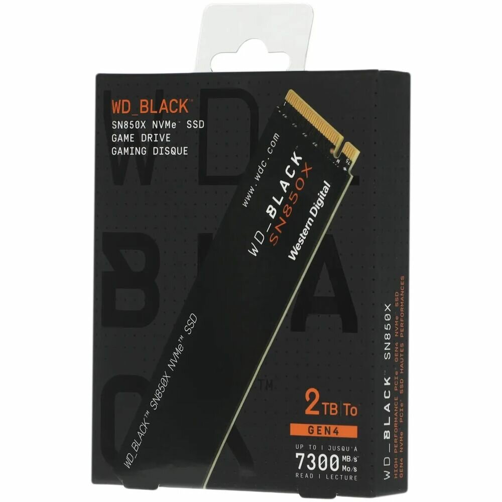 Накопитель SSD WD 2TB Black (WDS200T2X0E) - фото №20