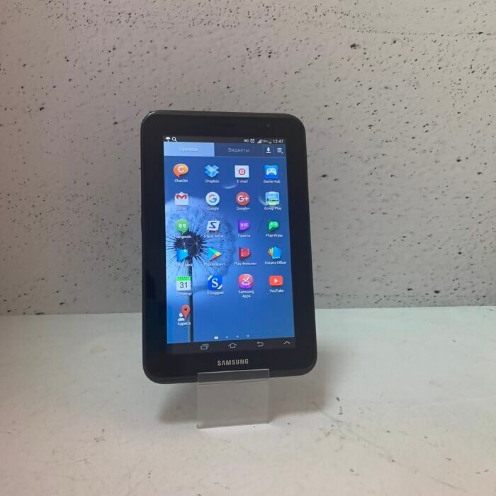 Планшет Samsung tab 2 1/16gb, серебристый