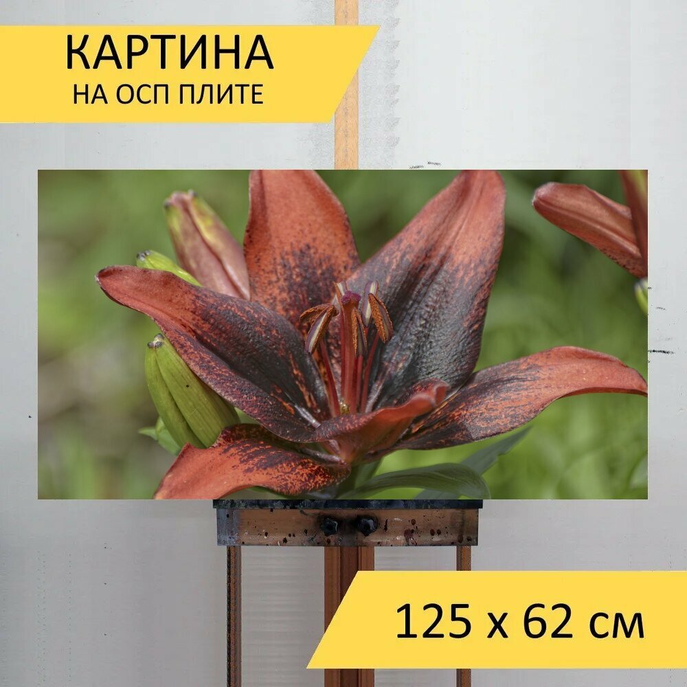 Картина на ОСП 125х62 см. 