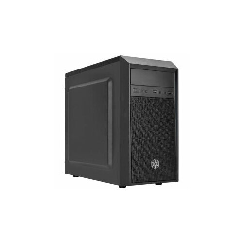 Корпус для компьютера SilverStone SST-PS16B black корпус microatx silverstone sst fah1mb без бп чёрный