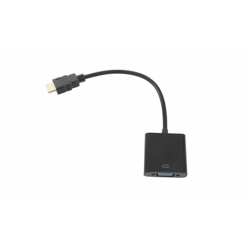 Кабель- переходник HDMI- VGA, 1080/ провод 3.5