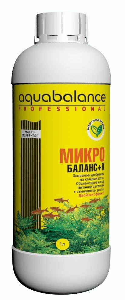 Удобрение Aquabalance Микро-баланс +K 1 л, шт