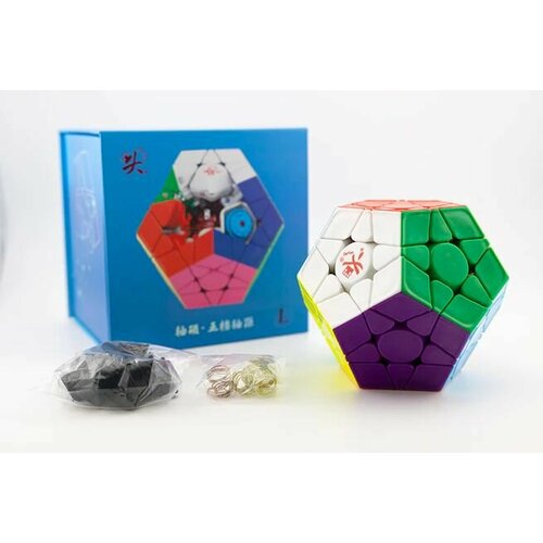 Головоломка мегаминкс магнитный DaYan Megaminx Pro LM (Large, увеличенный)