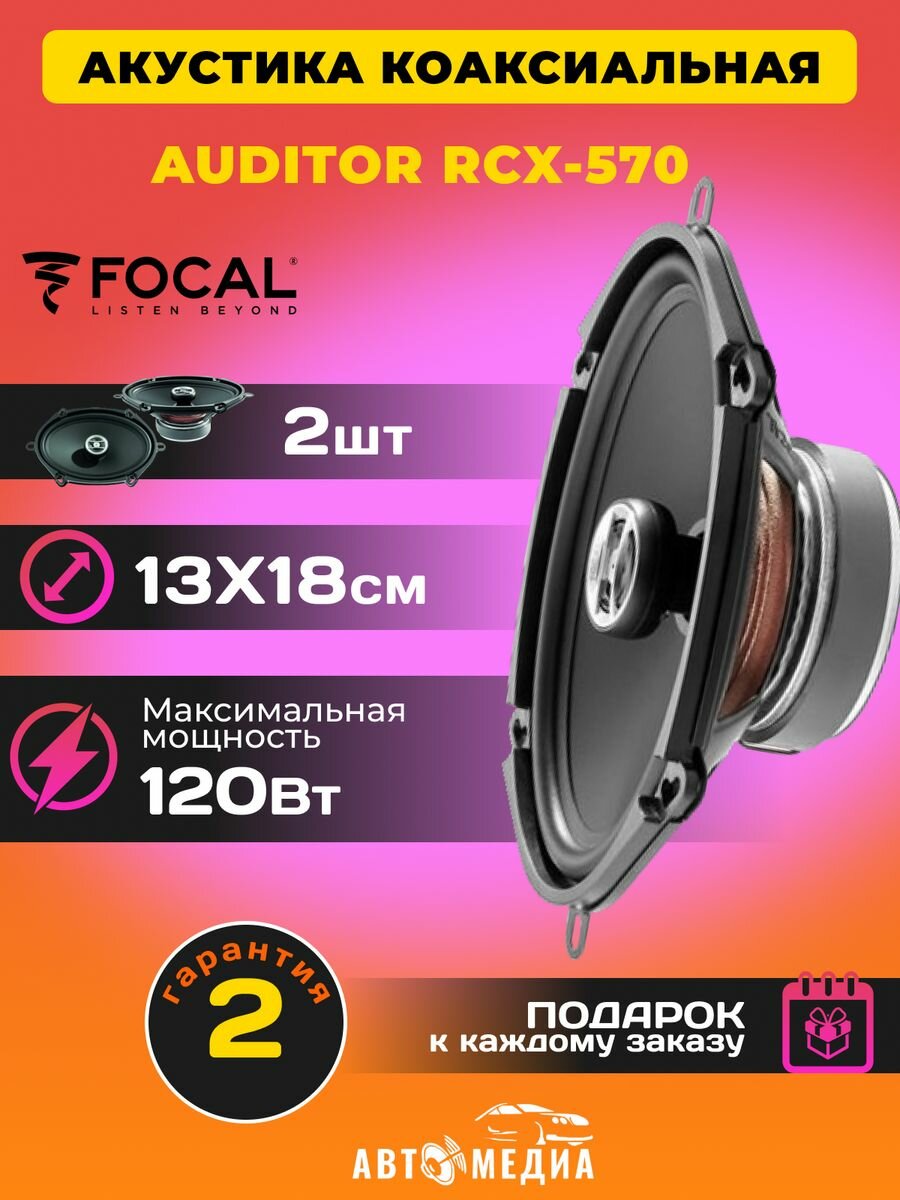 Автоакустика Focal Auditor RCX-570 - фото №20