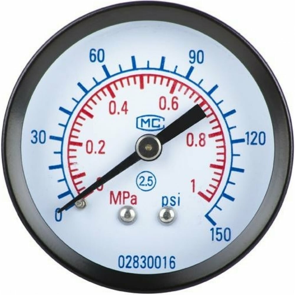 фото Манометр INTERTOOL 1/4 PT-1436