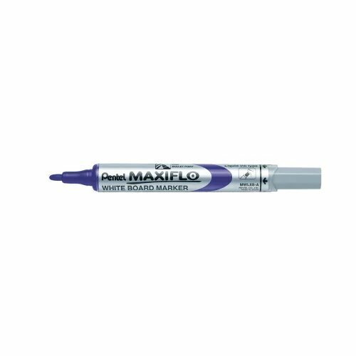 Маркер Pentel "Maxiflo", фиолетовый, 4 мм, пулевидный