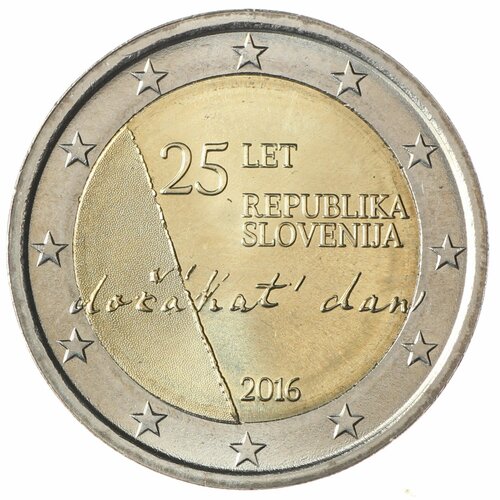 Словения 2 евро 2016 Независимость
