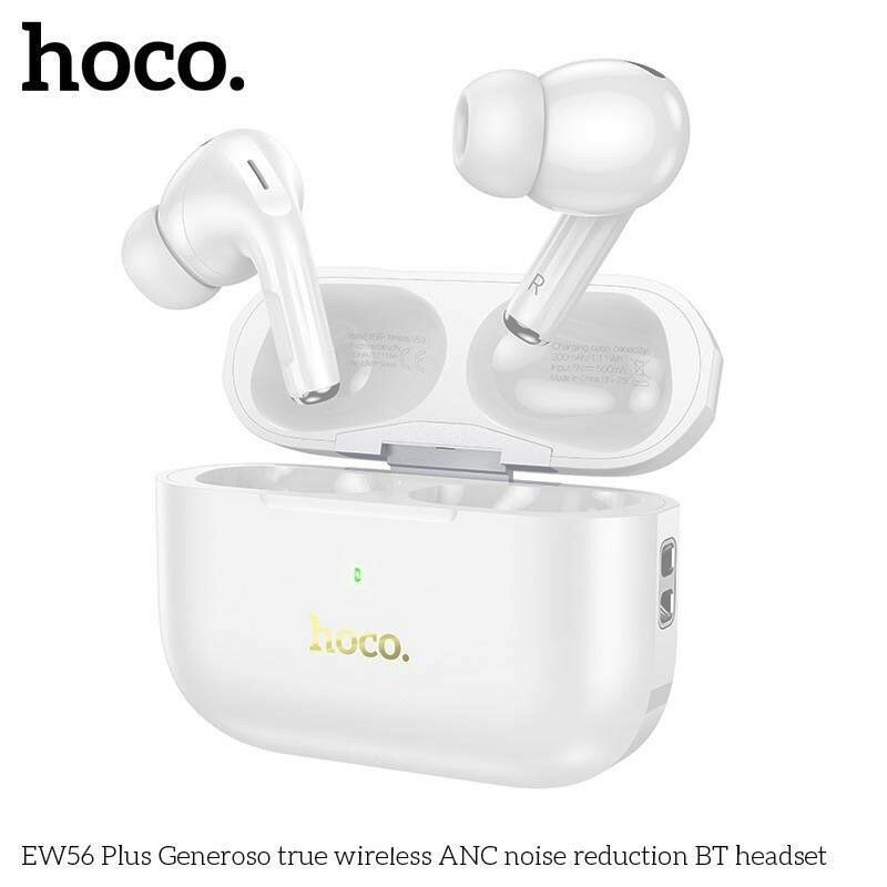 Беспроводные TWS наушники Hoco EW56 Plus с шумоподавлением ANC, белый