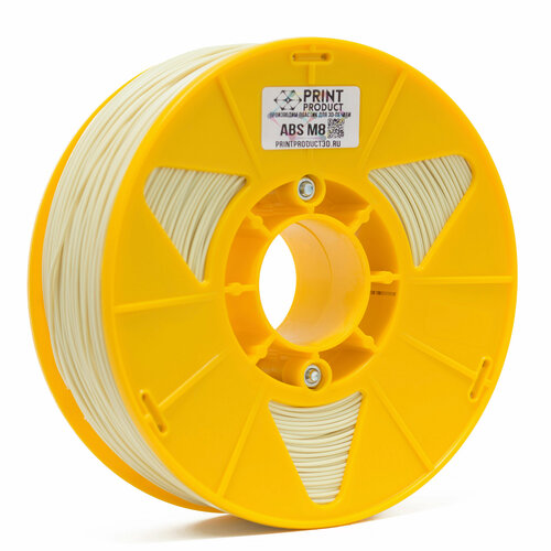 ABS М8 Слоновая кость , 1000 гр, 1,75мм, пластик PrintProduct для 3D-принтера