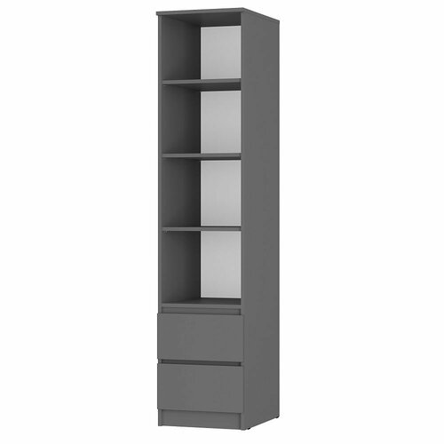 Шкаф-пенал Симпл ПН-18 графит 5681₽