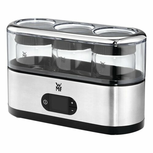 Йогуртница WMF Kitchenminis на три баночки корпус из нержавеющей стали тритана 15999₽