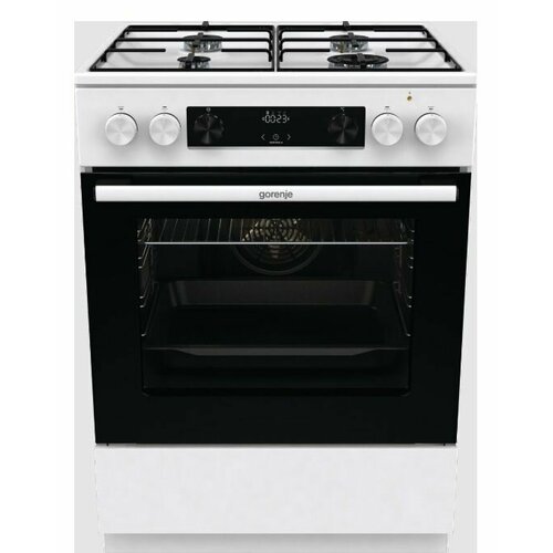 Плита комбинированная Gorenje GKS6C70WJ белый отдельностоящая 42003000₽