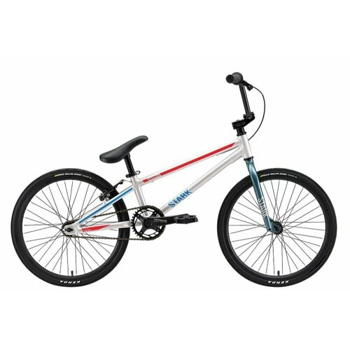 Велосипед взрослый Stark Madness BMX Race серыйкрасный HQ-0014151 39665₽