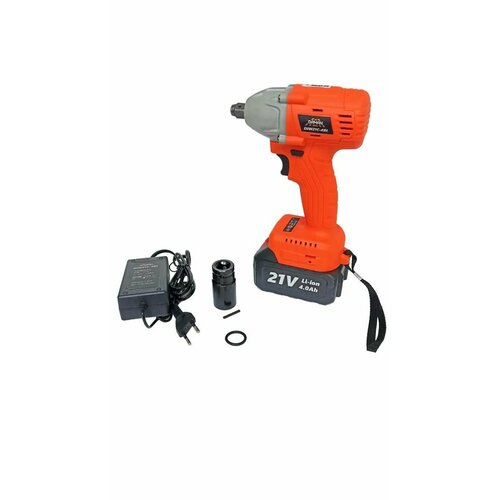 Гайковёрт аккумуляторный DIW21C-4BL DAMAN бесщёточный 21В 1АКБ 4Ач 2ск 380Н-м обор0-19000-2400 586800₽