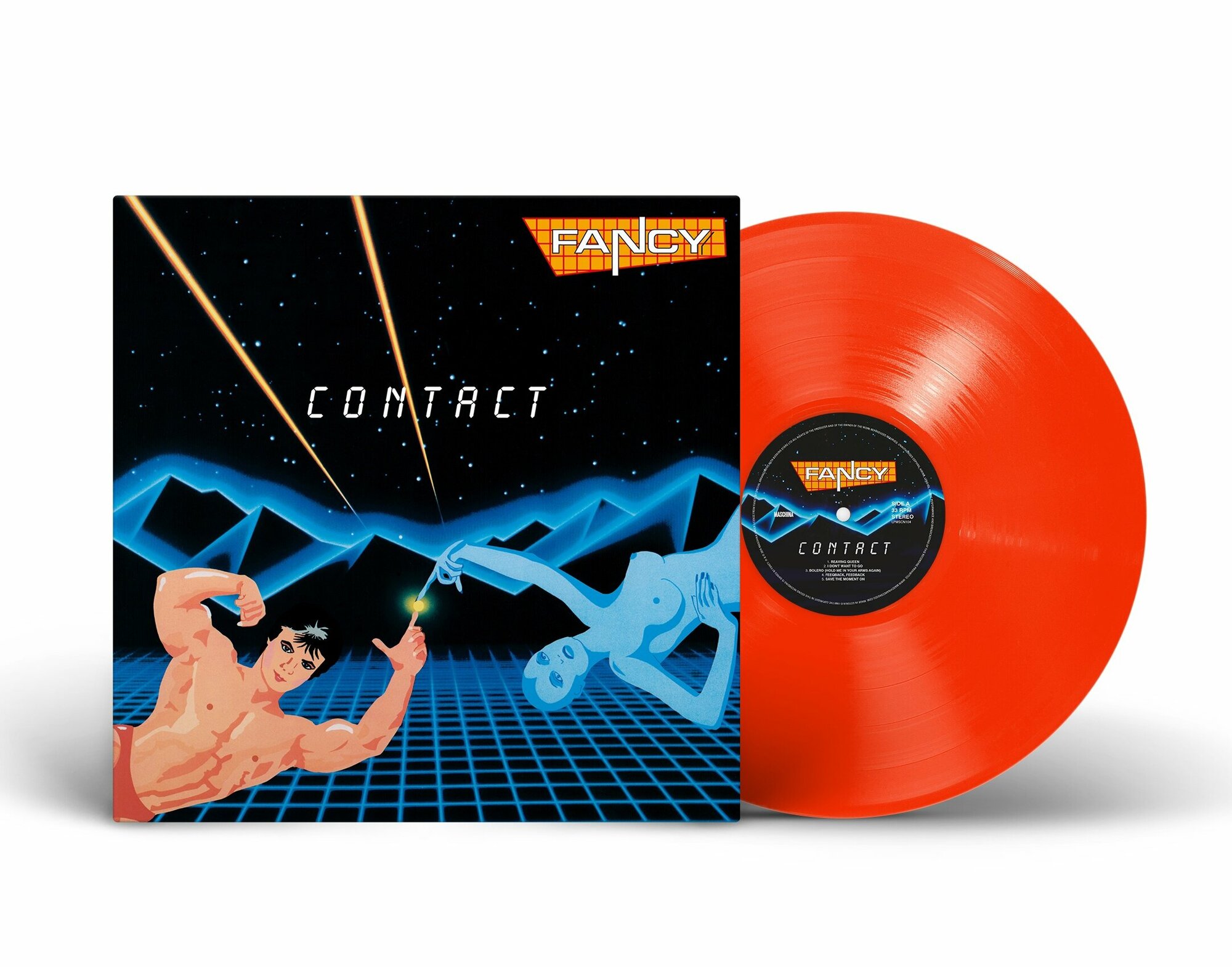 Виниловая пластинка Fancy - "Contact" (1986/2023) (Limited Orange Vinyl)