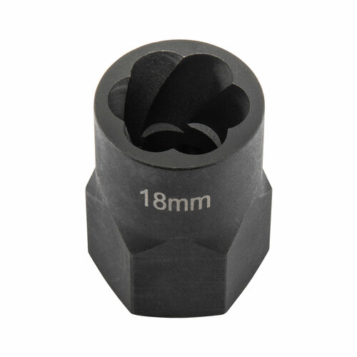 Торцевая головка - экстрактор для поврежденных болтов и гаек 18 мм, Tevako TVK-07004-18