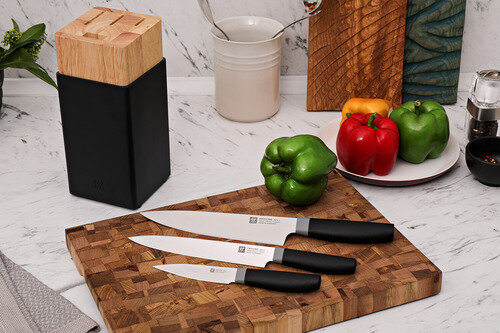 Набор кухонных ножей в подставке Zwilling Now S, 4 предмета - фото №13
