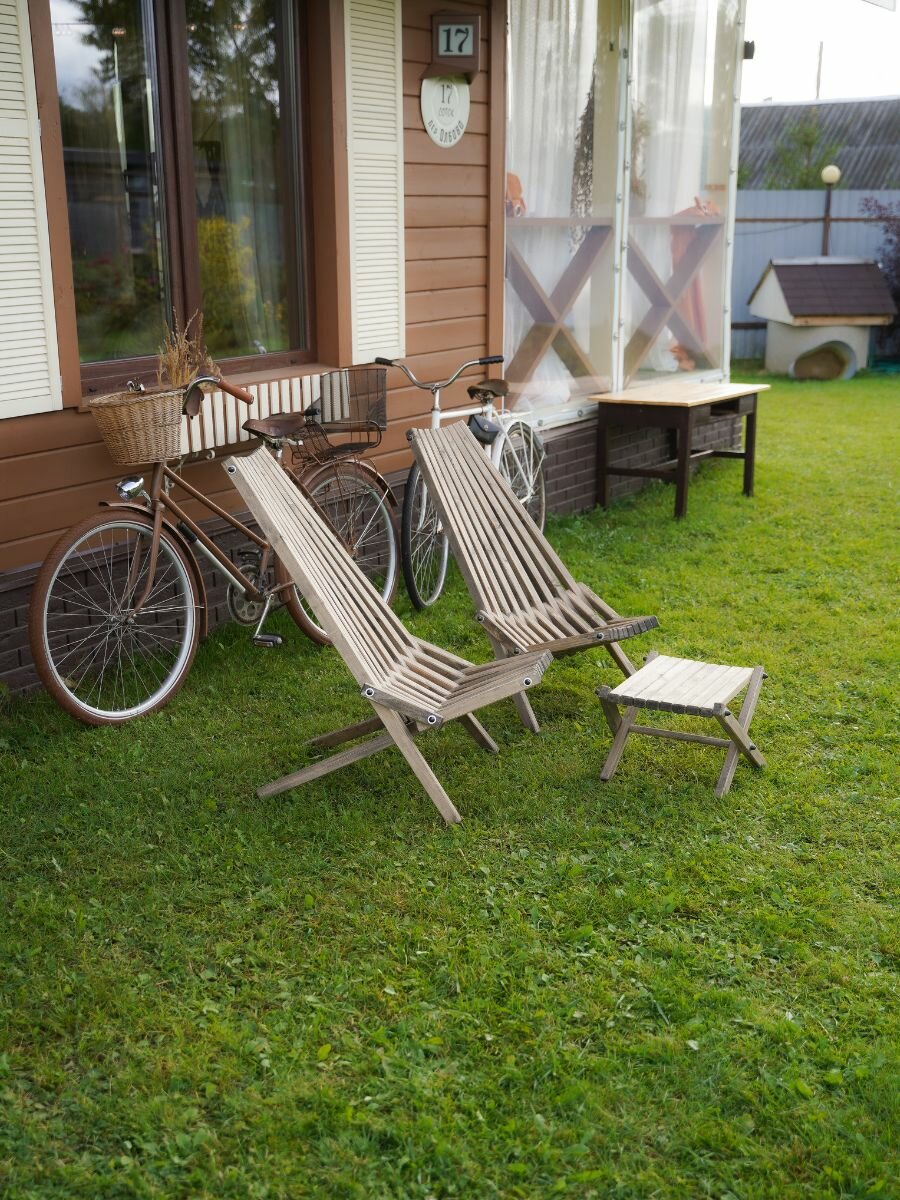 Кресло садовое деревянное Релакс Кентукки - фотография № 8