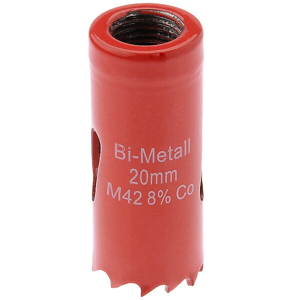 Коронка KR-92-0207 по металлу Bimetal 20мм  Kranz   2 шт  в комплекте 