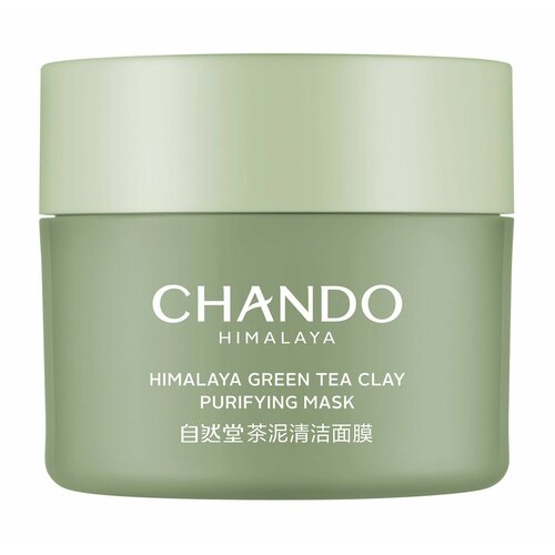 Очищающая маска для лица с зеленым чаем и глиной / Chando Himalaya Green Tea Clay Purifying Mask