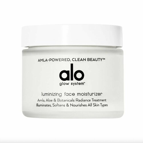 Alo glow system легкий увлажняющий крем luminizing face moisturizer 60мл