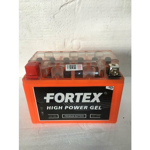 АКБ Мото 12 В 9 А/ч п. п. Fortex GEL ток 150 150 х 85 х 107 FORTEX GEL 1209 | цена за 1 шт