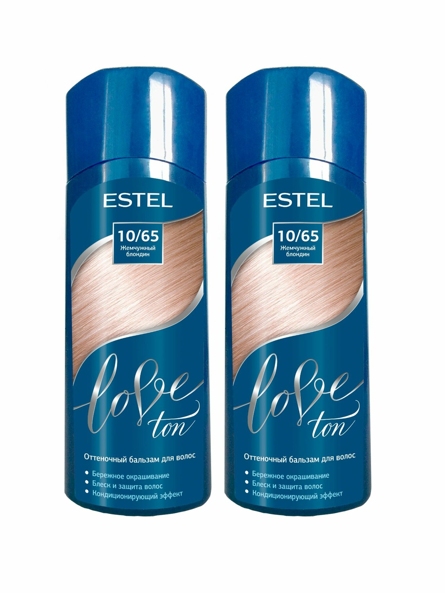 Estel Оттеночный бальзам для волос LOVE TON, 10/65 Жемчужный блондин (набор, 2шт.)