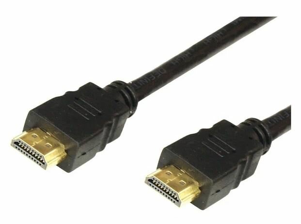Кабель HDMI - HDMI, М/М, 2 м, v1.4, фер, поз. р, PROconnect, чер, 17-6204-6